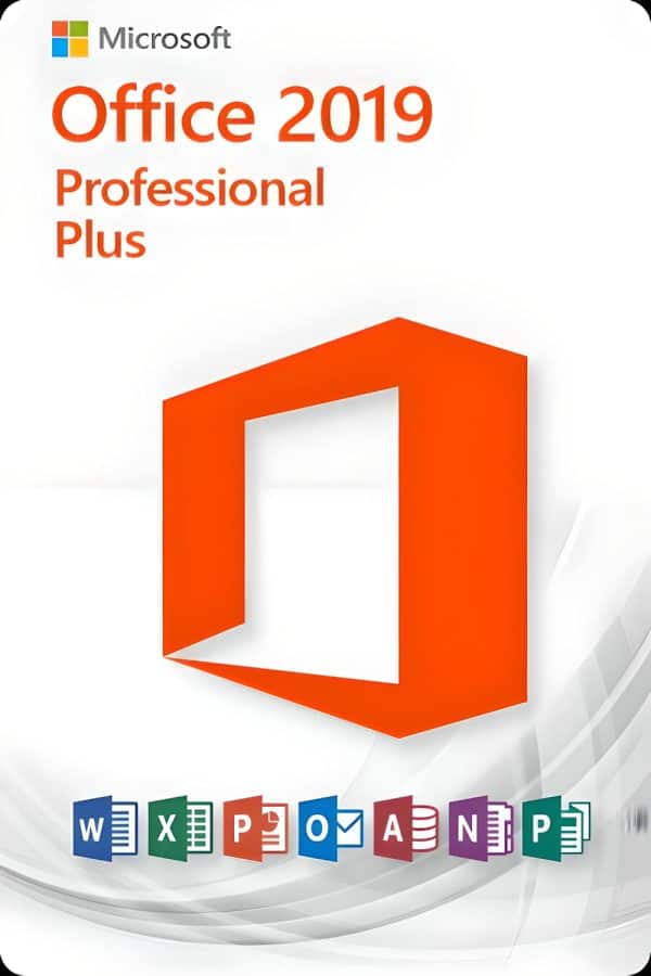 Microsoft Office 2019 Professional Plus License for 3 devices