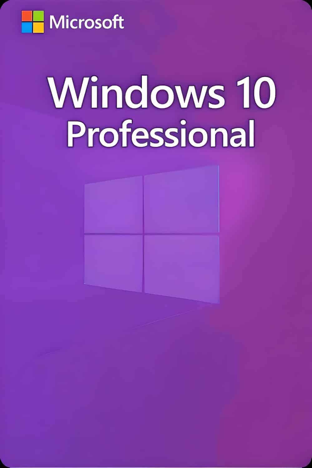 Microsoft Windows 10 Professional License for 3 devices